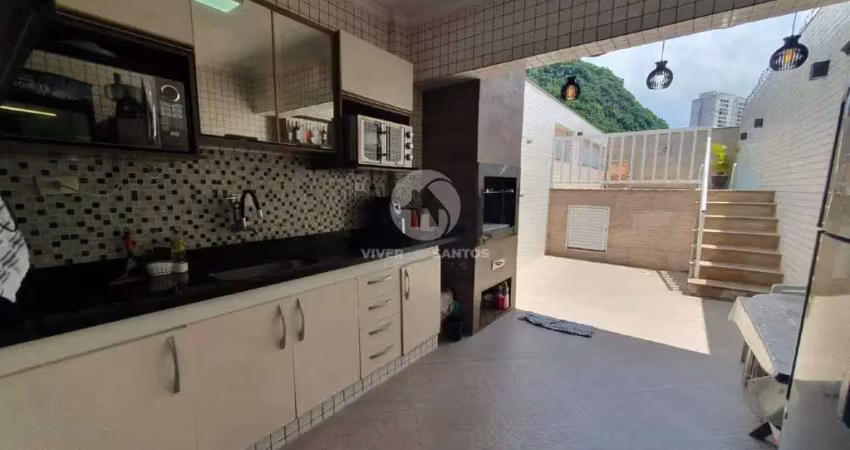 Casa à venda, 4 quartos, 4 suítes, 2 vagas, Marapé - Santos/SP