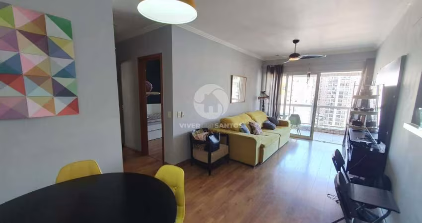 Apartamento à venda, 2 quartos, 1 suíte, 1 vaga, Gonzaga - Santos/SP
