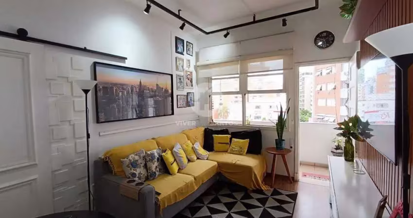 Apartamento com 2 dormitórios 'coração do gonzaga' com 95m² por r$ 660.000,00 - gonzaga - santos/sp