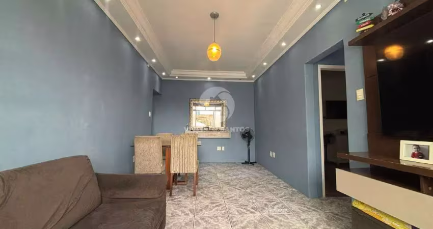 Apartamento à venda, 2 quartos, vila mathias - santos/sp