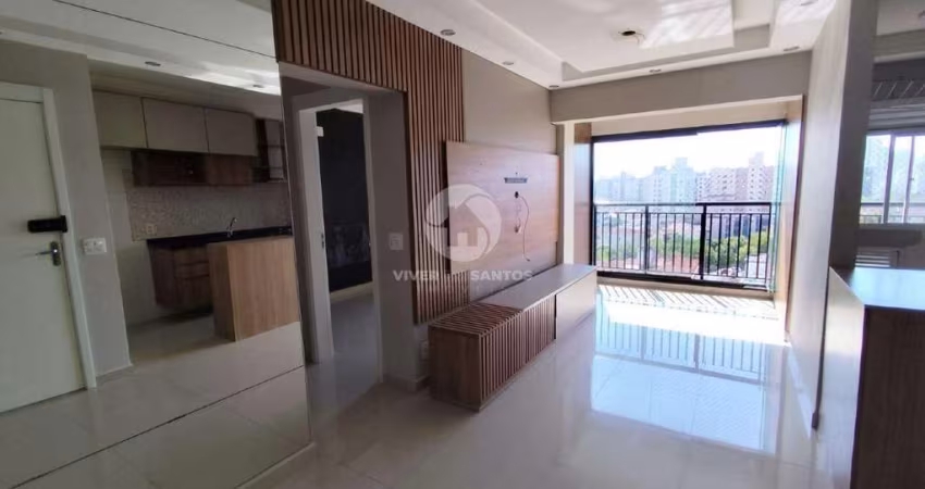 Apartamento à venda, 2 quartos, 1 suíte, 1 vaga, Marapé - Santos/SP