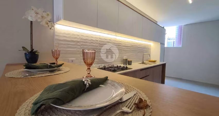 Apartamento à venda, 2 quartos, 1 suíte, 1 vaga, Pompéia - Santos/SP