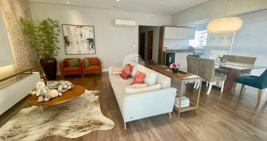 Encantador apartamento 3 Suítes – Mobiliado - Boqueirão – Santos SP