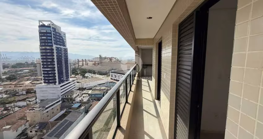 Apartamento à venda, 2 quartos, 2 suítes, 1 vaga, ponta da praia - santos/sp