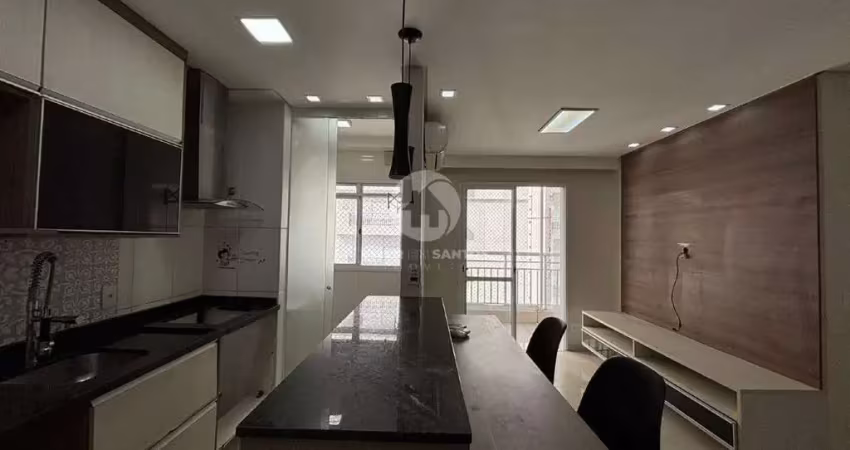 Apartamento à venda, 2 quartos, 1 suíte, 1 vaga, marapé - santos/sp