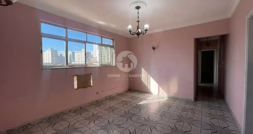 Apartamento à venda, 3 quartos, no bairro do campo grande, santos!