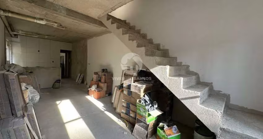 Casa à venda, 2 quartos, 2 suítes, 1 vaga, aparecida - santos/sp
