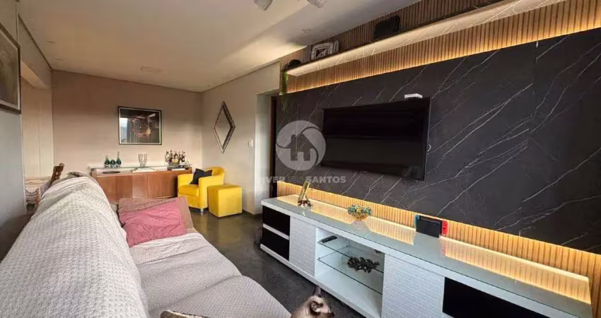 Apartamento com 2 dormitórios à venda, 88 m² por r$ 650.000,00 - embaré - santos/sp