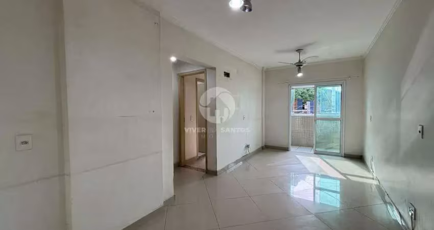 Apartamento 2 dormitórios com lazer na vila mathias - santos/sp