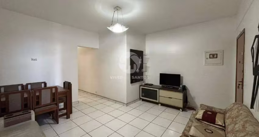 Apartamento à venda, 2 quartos, 1 vaga, gonzaga - santos/sp