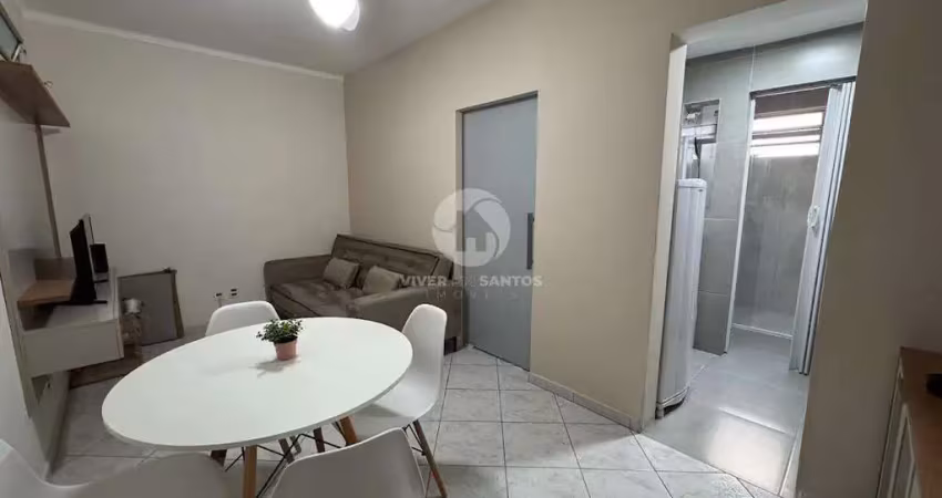 Apartamento com 1 quarto à venda no José Menino, Santos 