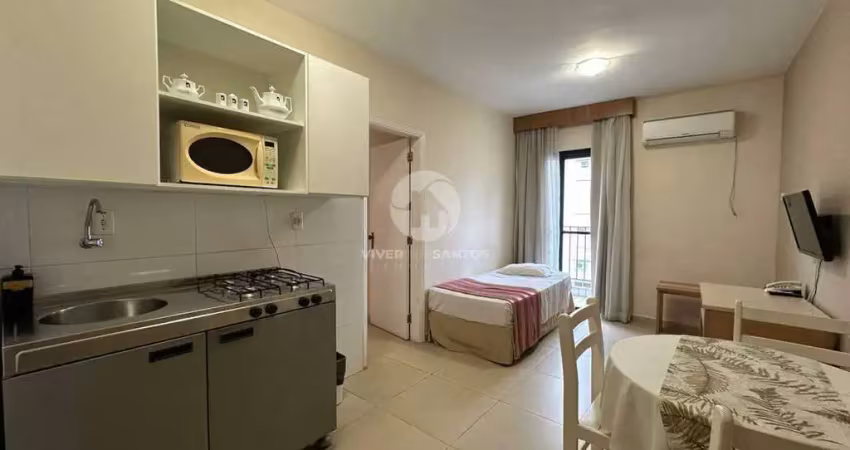Apartamento à venda, 1 quarto, 1 suíte, 1 vaga, gonzaga - santos/sp