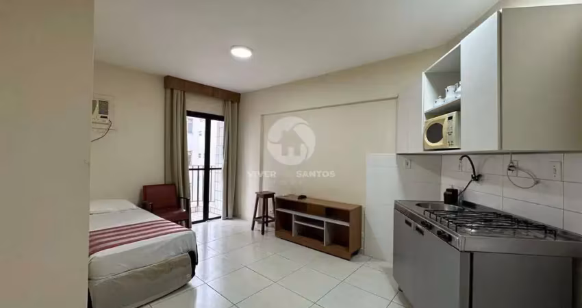 Apartamento à venda, 1 quarto, 1 suíte, 1 vaga, gonzaga - santos/sp