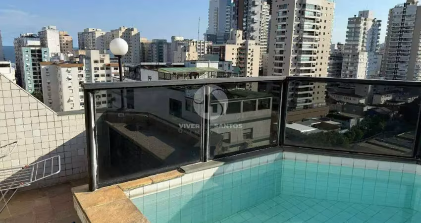 Cobertura com 1 quarto à venda no Pompéia, Santos 
