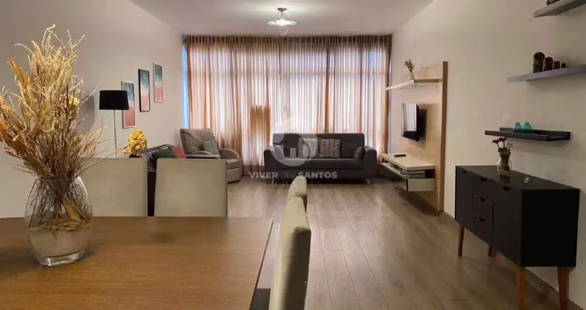 Apartamento à venda em santos-sp, no gonzaga proximo a praia ,3 quartos, 1 suíte, 2 salas, 3 banheiros, 1 vaga, 180m