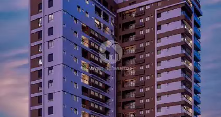 Apartamento à venda, 2 quartos, 2 suítes, 1 vaga, marapé - santos/sp