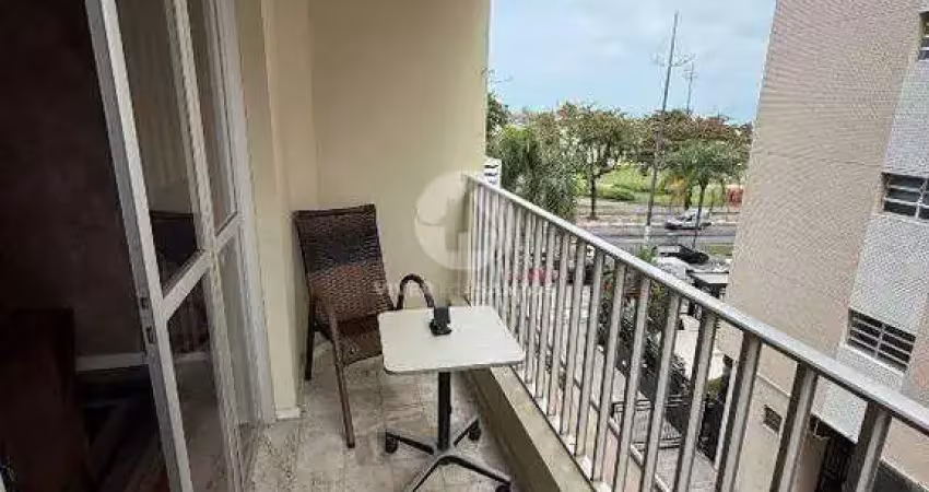 02 dormitorios e vista mar, a venda no bairro pompéia