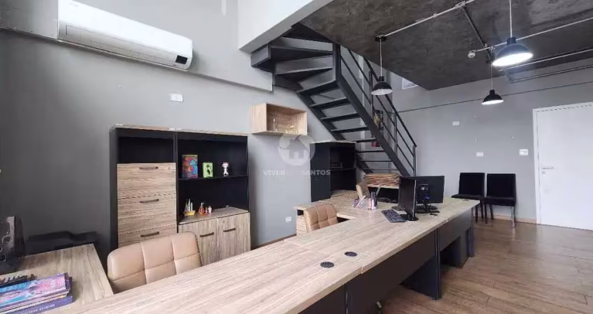 Sala comercial à venda na Vila Mathias, Santos 