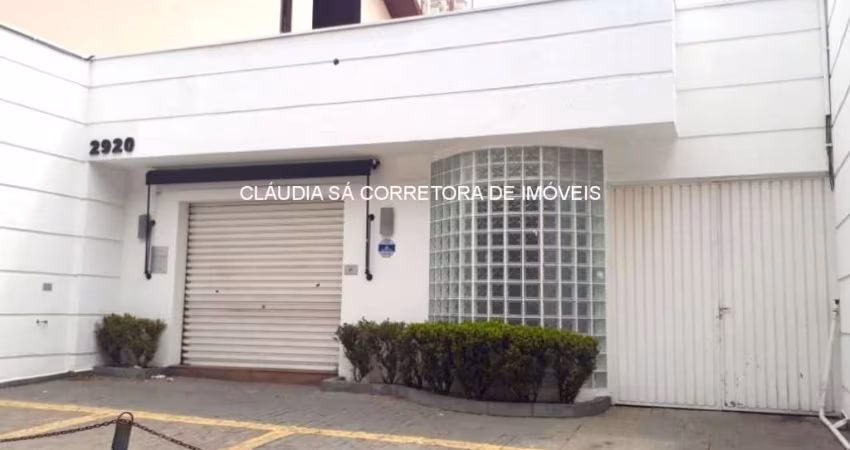Salão Comercial para Locação no Tatuapé, São Paulo-SP: 8 Salas, 5 Banheiros, 4 Vagas de Garagem, 411m² de Área!
