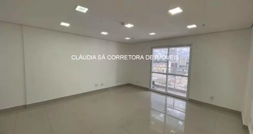 Sala Comercial para Locação em Condomínio moderno na Vila Regente Feijó, São Paulo-SP: 1 Sala, 1 Banheiro, 1 Vaga de Garagem, 36,00m².