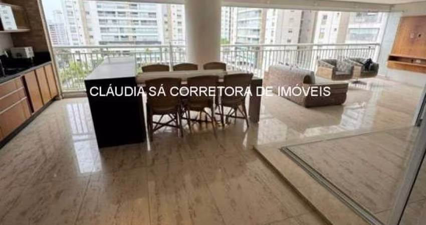 Imperdível oportunidade de adquirir apartamento de luxo no Tatuapé, São Paulo-SP: 4 quartos, 3 suítes, 3 salas, 5 banheiros, 4 vagas, 242m².