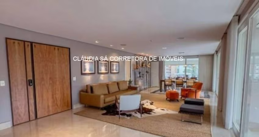Luxuoso apartamento de 4 suítes no Jardim Anália Franco, São Paulo-SP, com 392m² e 5 vagas de garagem!