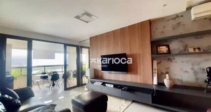 Apartamento com 3 dormitórios à venda, 131 m² por r$ 1.350.000,00 - barra da tijuca - rio de janeiro/rj