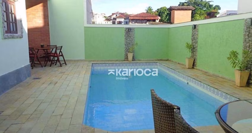 Casa com 4 dormitórios à venda, 280 m²  - Anil - Rio de Janeiro/RJ