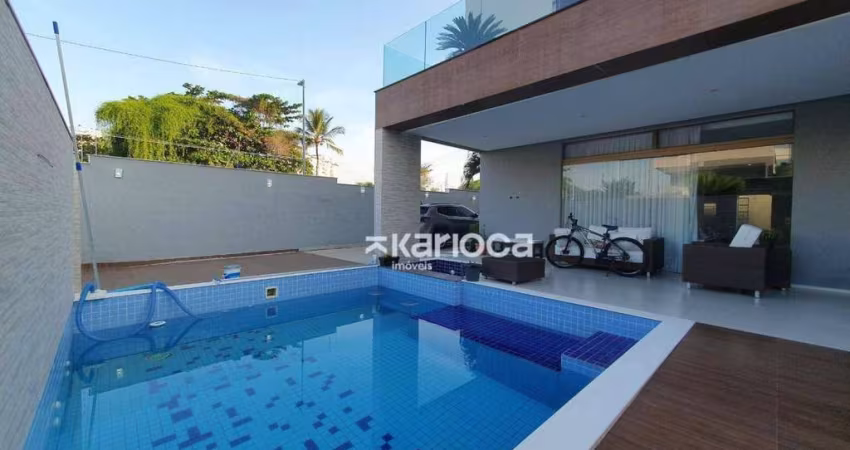 Casa com 5 dormitórios para alugar, 350 m² por R$ 26.470,00/mês - Recreio dos Bandeirantes - Rio de Janeiro/RJ