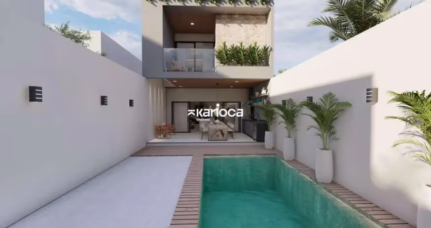 Casa contemporânea 5 suítes 340 metros - barra da tijuca - rio mar vi