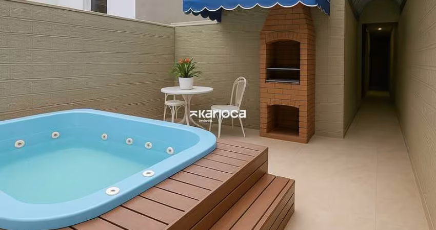 Casa estilo sobrado com 2 andares e área de lazer!