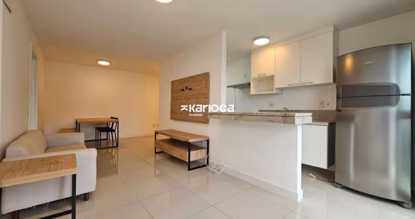 Apartamento para alugar com 79m², 2 quartos, 2 banheiros, 1 vaga de garagem.