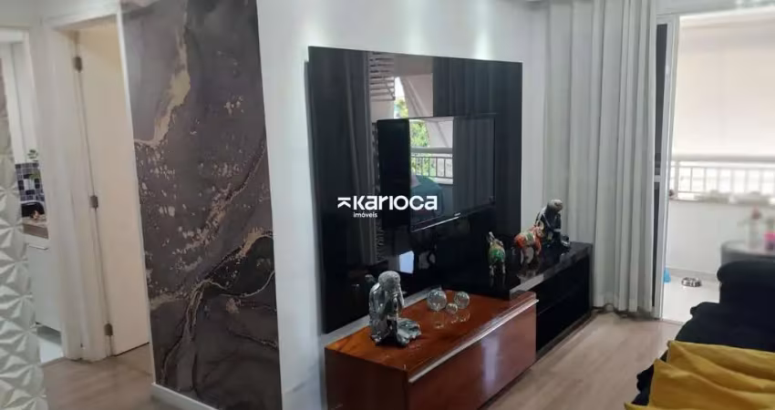 Oportunidade! apto 2 quartos (1 suíte), varanda e lazer completo a 50m do largo do pechincha