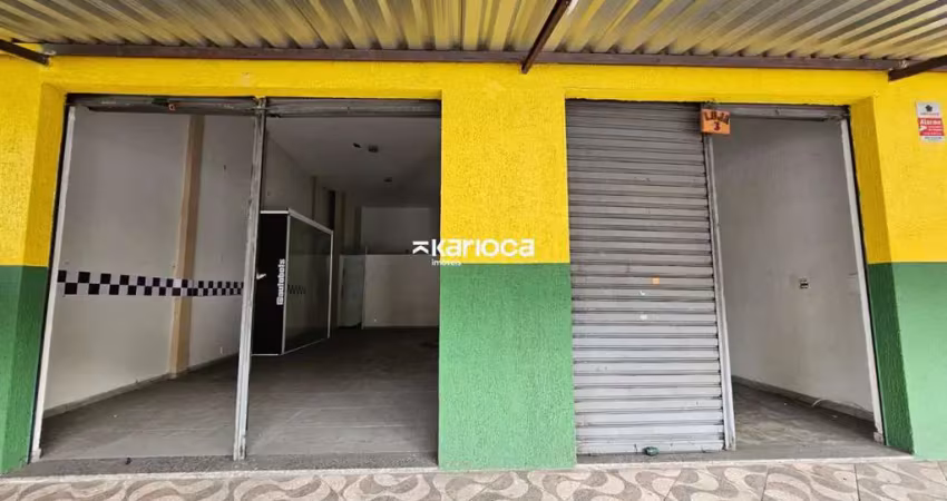 Investidor! imóvel comercial para alugar 1000m² pechincha - 3 lojas + salão e estacionamento
