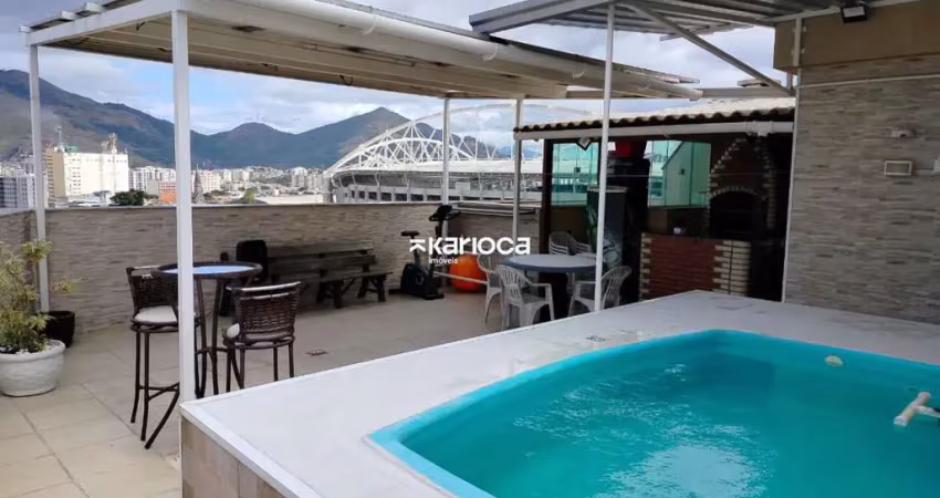 Cobertura duplex 3 qts com suite de alto padrão no elo residencial club – engenho de dentro