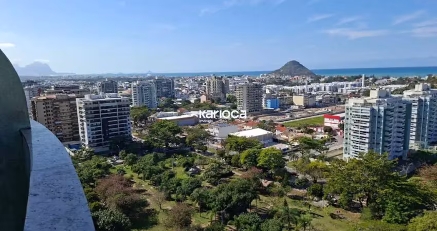 Descubra seu novo lar! condomínio top duplex - apartamento exclusivo com vista mar e mobília completa no recreio!