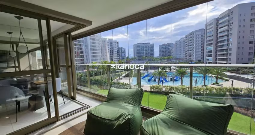 Apartamento para venda com 121m² - barra da tijuca, rio de janeiro - rj