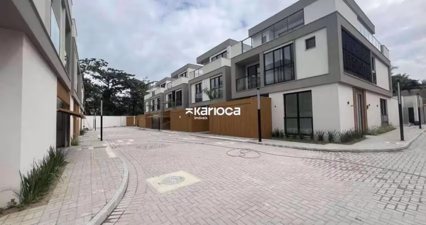 Casa de luxo barra da tijuca - 4 suites - 318m2 no coração da barra 600mts da praia