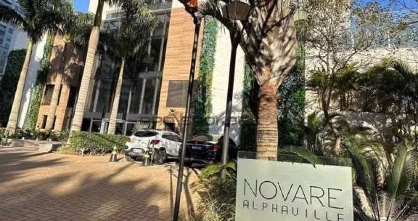 Apartamento mobiliado em Alphaville no condomínio Novare