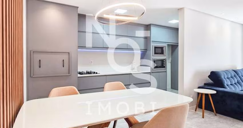 Apartamento de 02 Dormitórios Semi mobiliado e amplo Terraço em Flores da Cunha