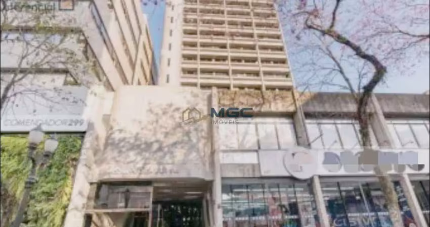 Cobertura comercial exclusiva no centro de curitiba – 120m² privativos