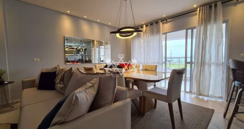Apartamento frente mar à venda com 3 dorms e 2 vagas na garagem no bairro Aruan em Caraguatatuba Li