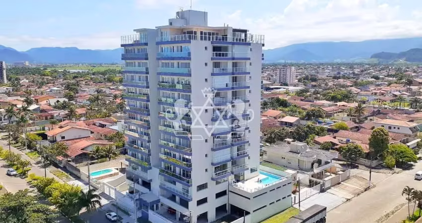 Apartamento à venda, 03 dormitórios, 127m², indaiá, litoral norte, caraguatatuba, sp