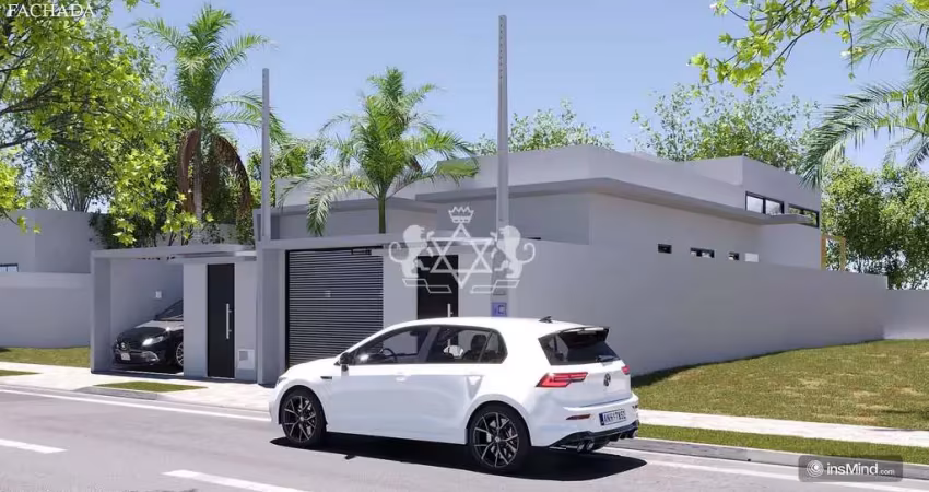 Casa à venda em construção, previsão de entrega/ dezembro de 2024, 2 dormitórios sendo 1 suite no