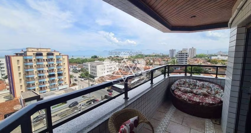 Apartamento à venda no Centro de Caraguatatuba, SP - 03 DORMITÓRIOS (sendo 01 suíte) - 127m² área p