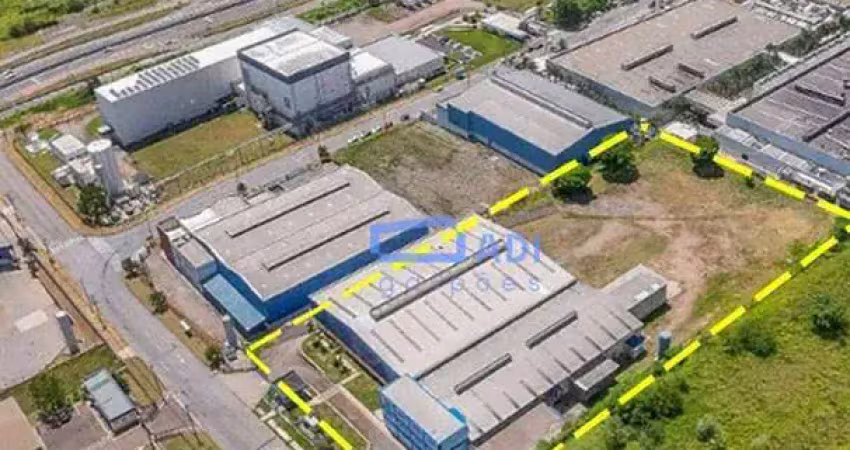 Galpão logístico 3.857 m² - locação - distrito industrial - itatiba