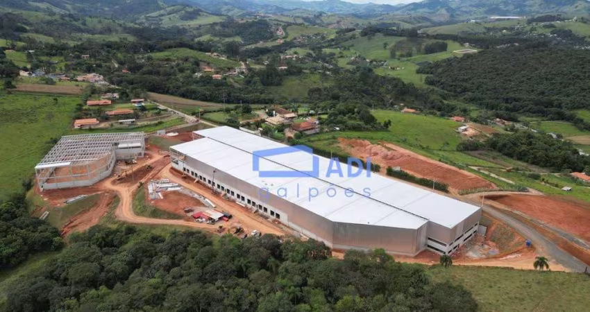 Galpão Industrial Logístico para Locação - 3.700 m² - Rod. Fernão Dias - Extrema - MG