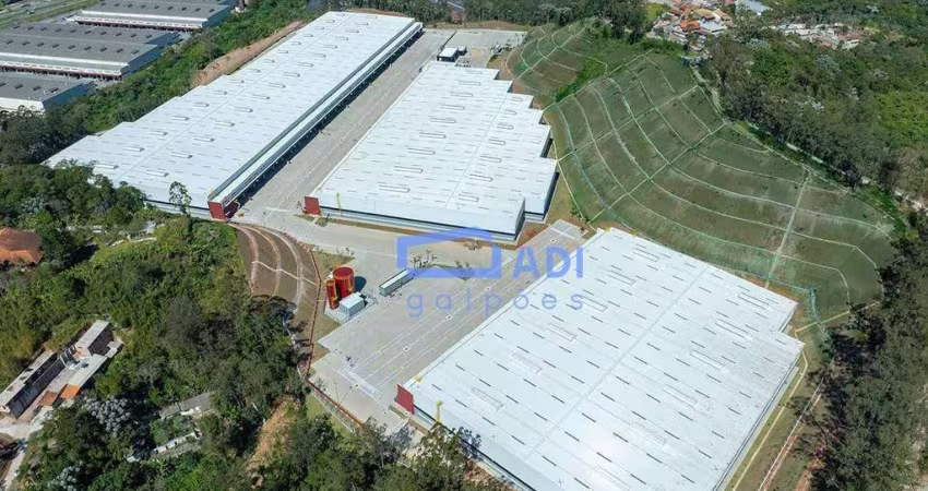Galpão Logístico Padrão AAA Locação - 1.488 m² - Rod. Regis Bittencourt - Embu das Artes - SP
