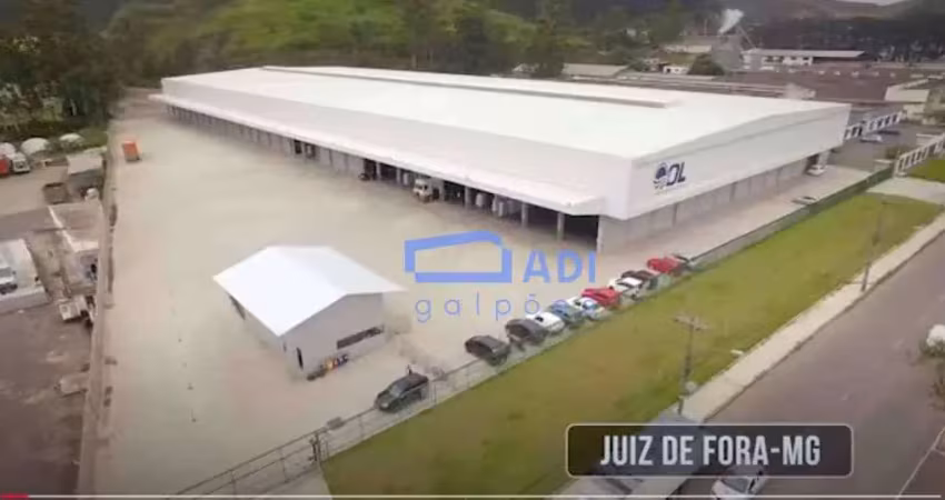Galpão Industrial/Logístico Locação - Condomínio Fechado - 4.000 m² - Rod. BR-040 - Juiz de Fora - MG