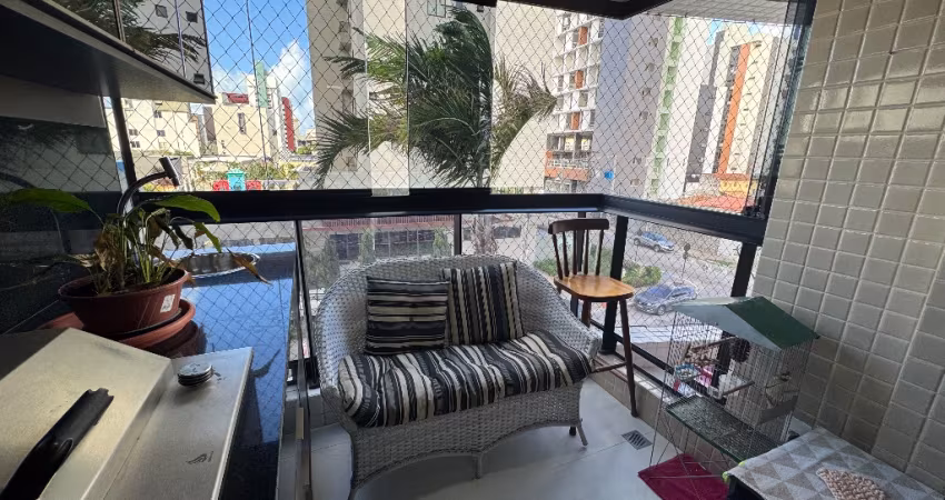 Apartamento mobiliado 85 m² -  03 quartos s/ 01 suite  - Manaira - João Pessoa PB